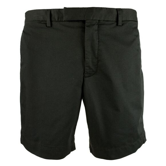 Men's Stretch Straight Fit Shorts Black 30 - Picture 6 of 6